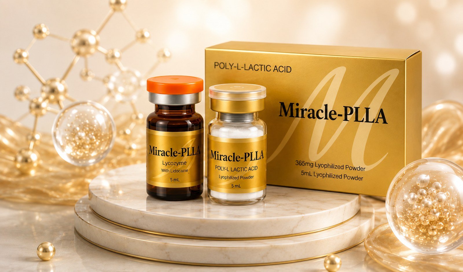 MIRACLE-PLLA range with molecular visual